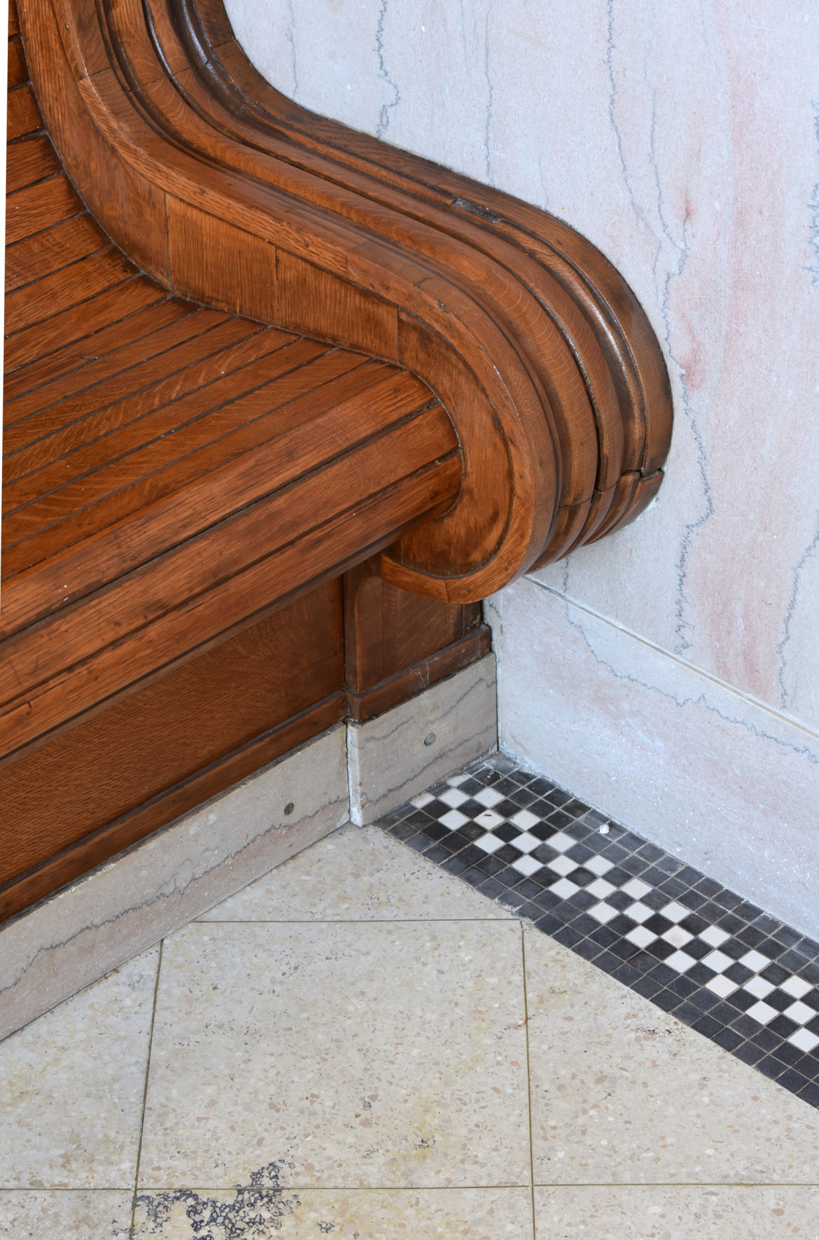 Union Station renovation, benches